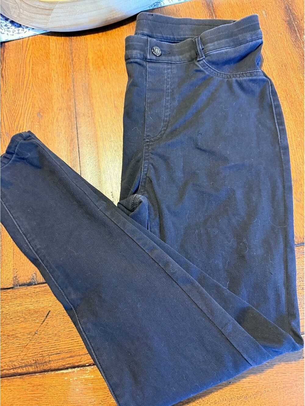 J58 Black sz L jeggings
